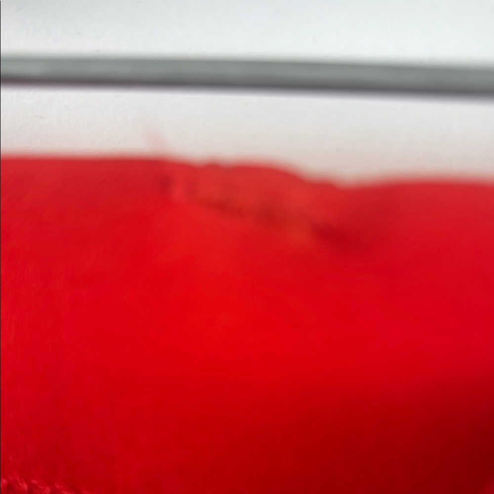 Vibrant Red Ruffle Hem Pants - Picture 8 of 11